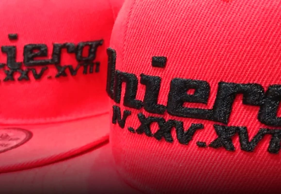 Caps Logo Embroidery