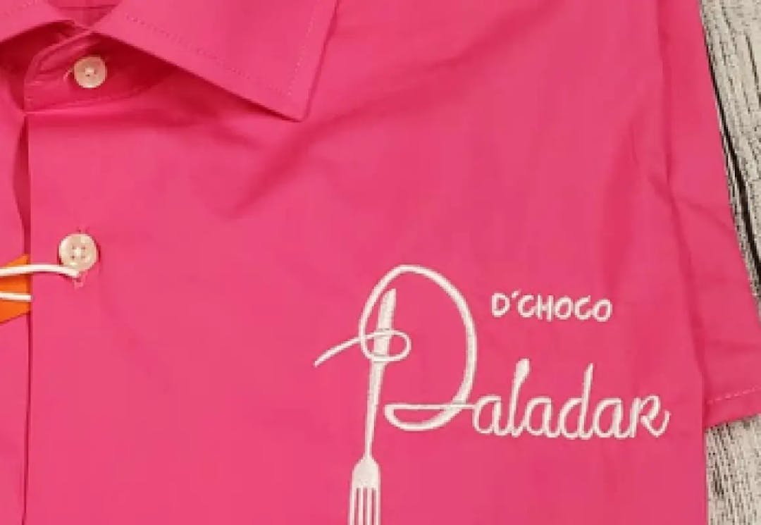 Polo Pink Embroidery