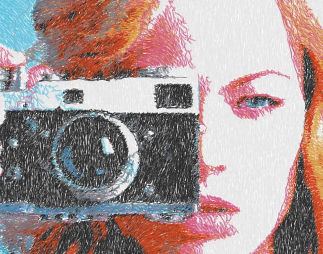 Full Color Stitched Snapshots